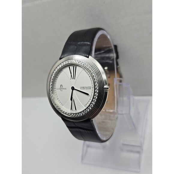 La Defence Paris Cosmicmaster Flash Saucer Unisex Watch New Battery France main image 12